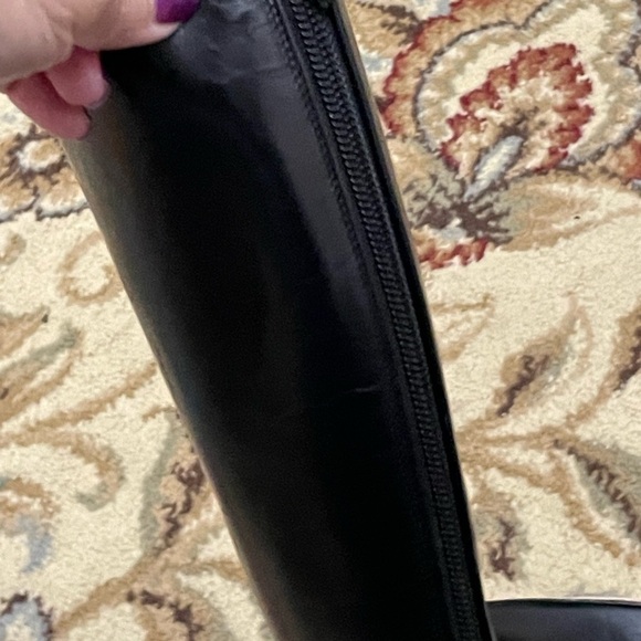 Manolo Blahnik leather Knee boots in black leather Size 35 - Picture 5 of 15